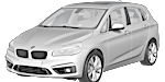 BMW F45 U024A Fault Code